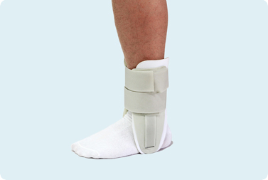 Canvas Lace-Up Ankle Brace, Adjustable Ankle Support 